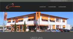 Desktop Screenshot of elektro-krueck.de