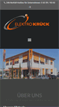 Mobile Screenshot of elektro-krueck.de